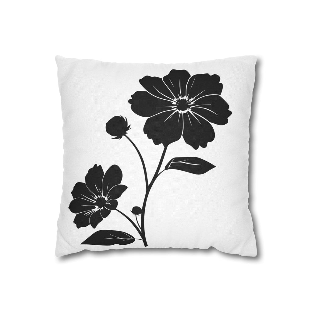 Spun Polyester Square Pillowcase