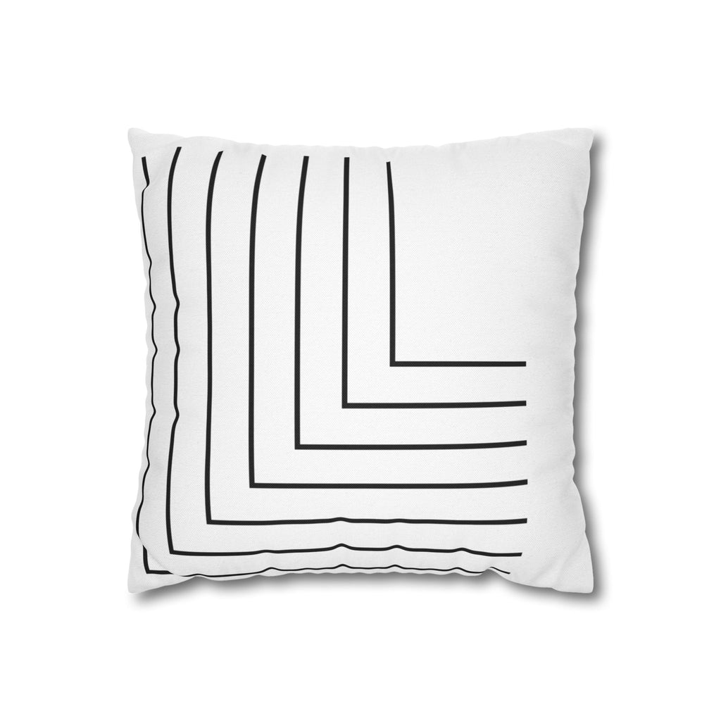 Spun Polyester Square Pillowcase