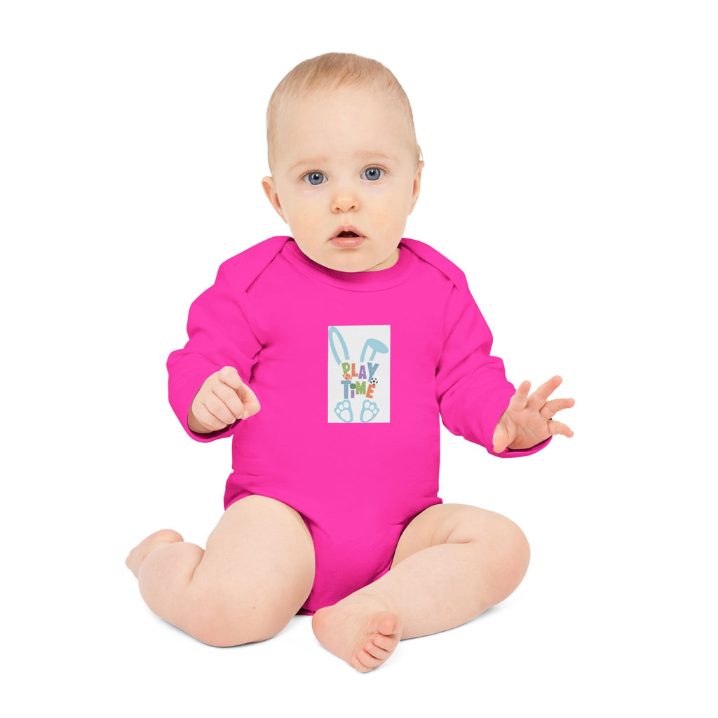 Baby Long-Sleeve Organic Bodysuit