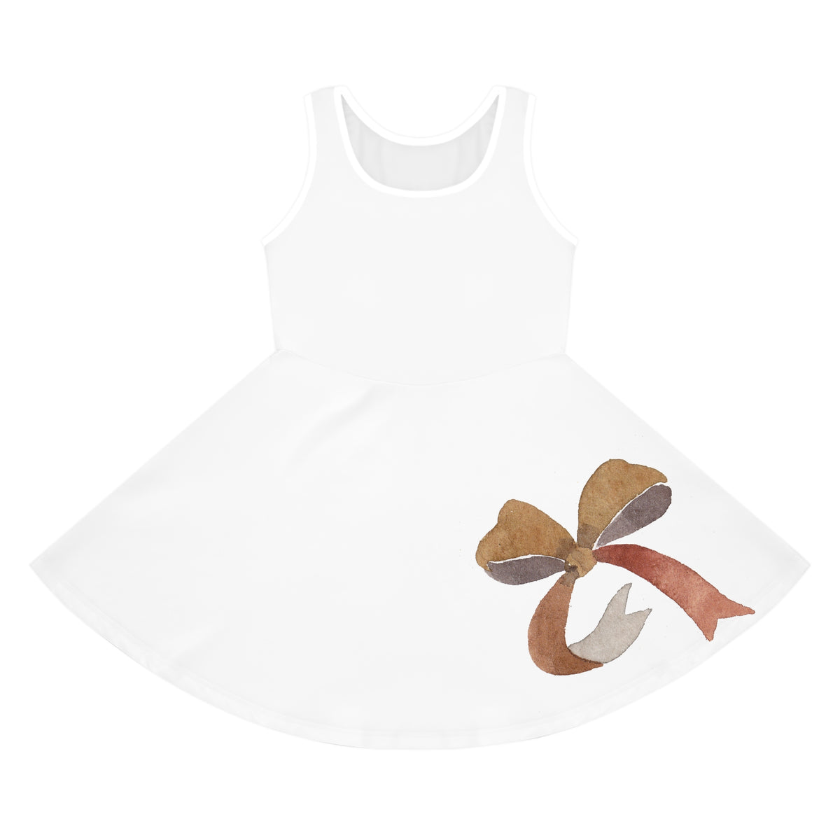 Girls' Sleeveless Sundress (AOP)