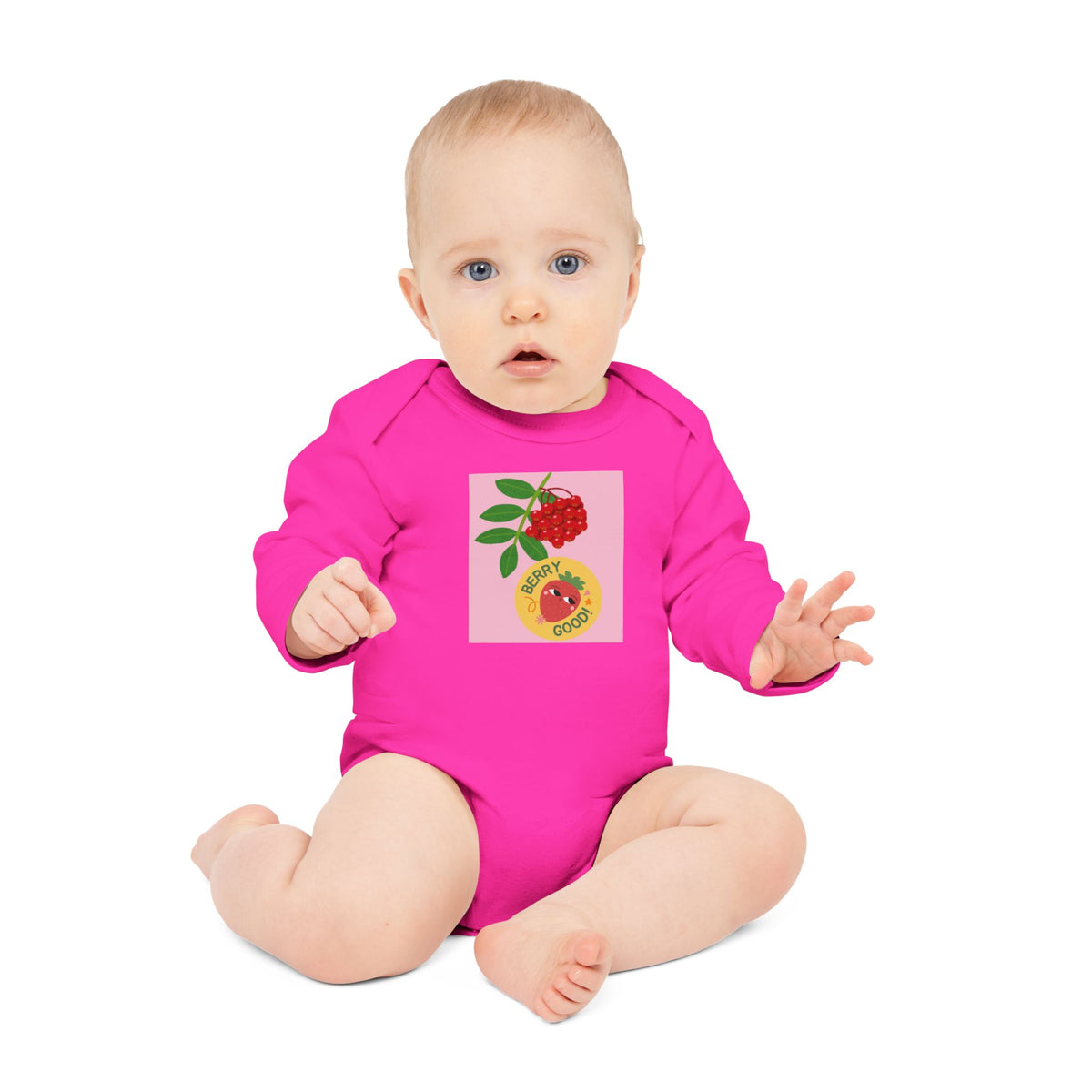 Baby Long-Sleeve Organic Bodysuit
