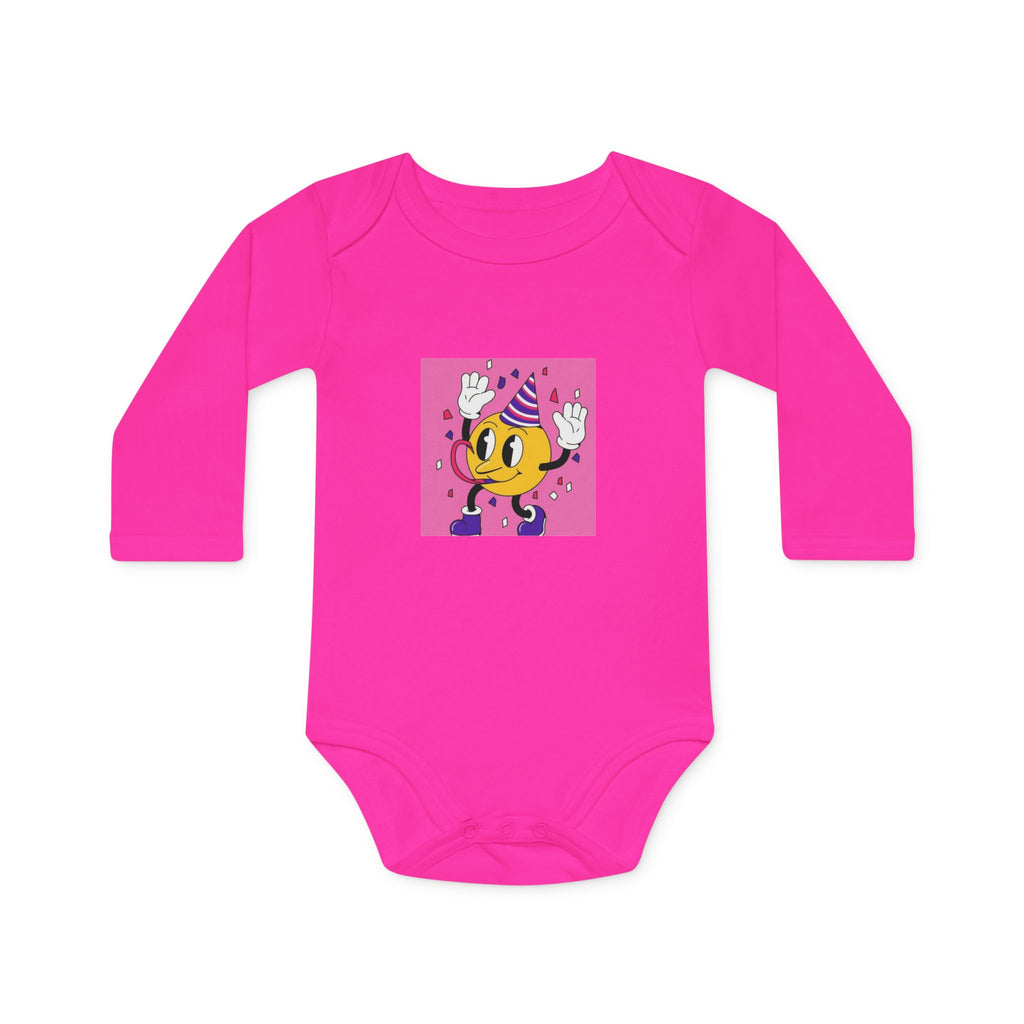 Baby Long-Sleeve Organic Bodysuit