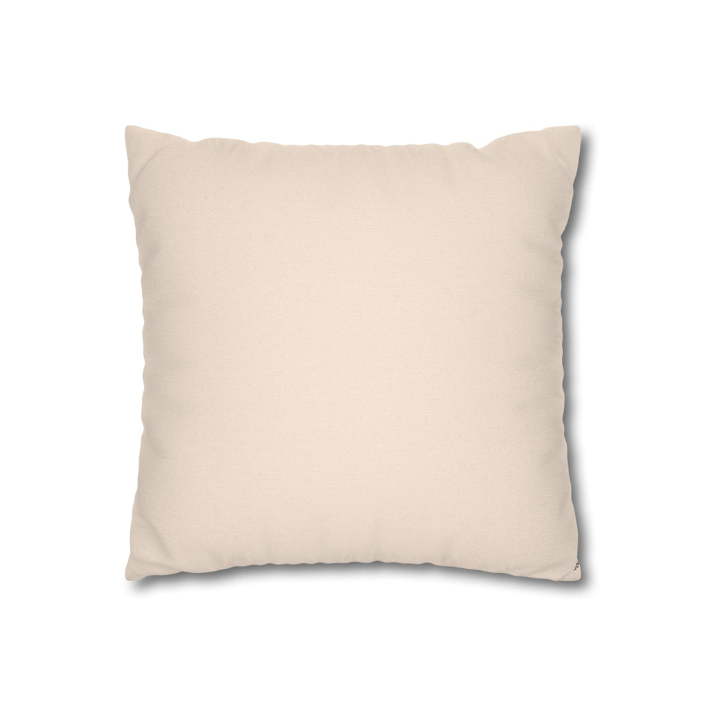 Spun Polyester Square Pillowcase