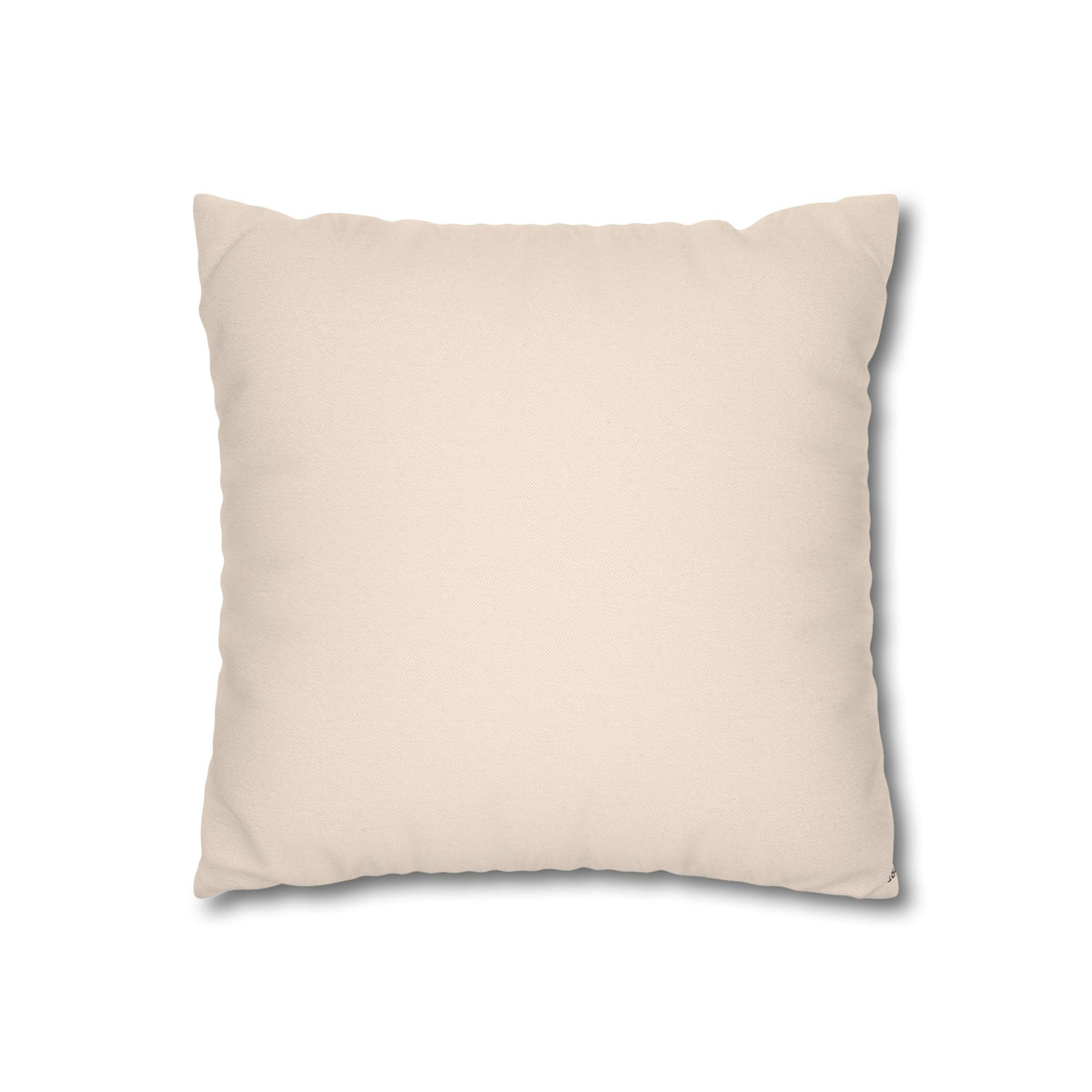 Spun Polyester Square Pillowcase
