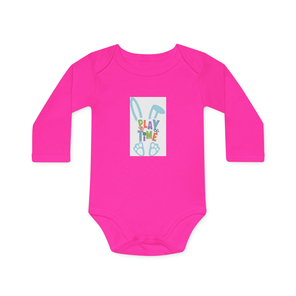 Baby Long-Sleeve Organic Bodysuit