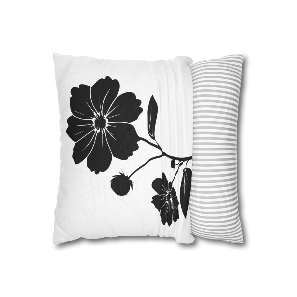 Spun Polyester Square Pillowcase