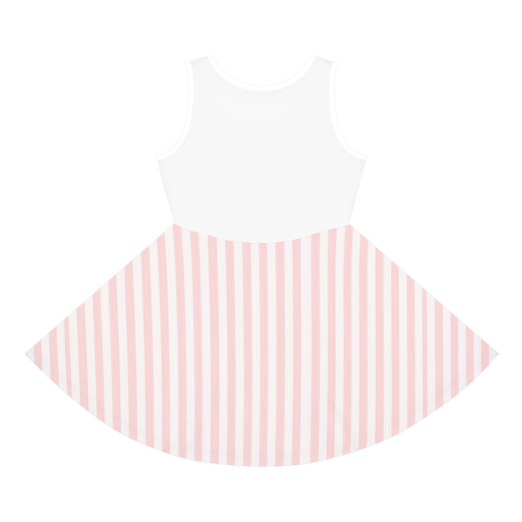 Girls' Sleeveless Sundress (AOP)
