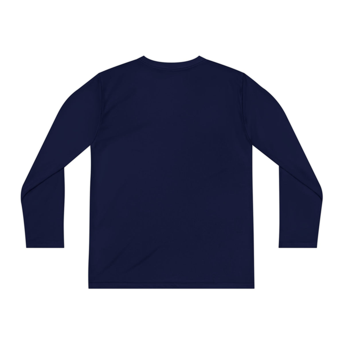 Youth Long Sleeve Tee — 'Off Campus' Hockey Couple Graphic