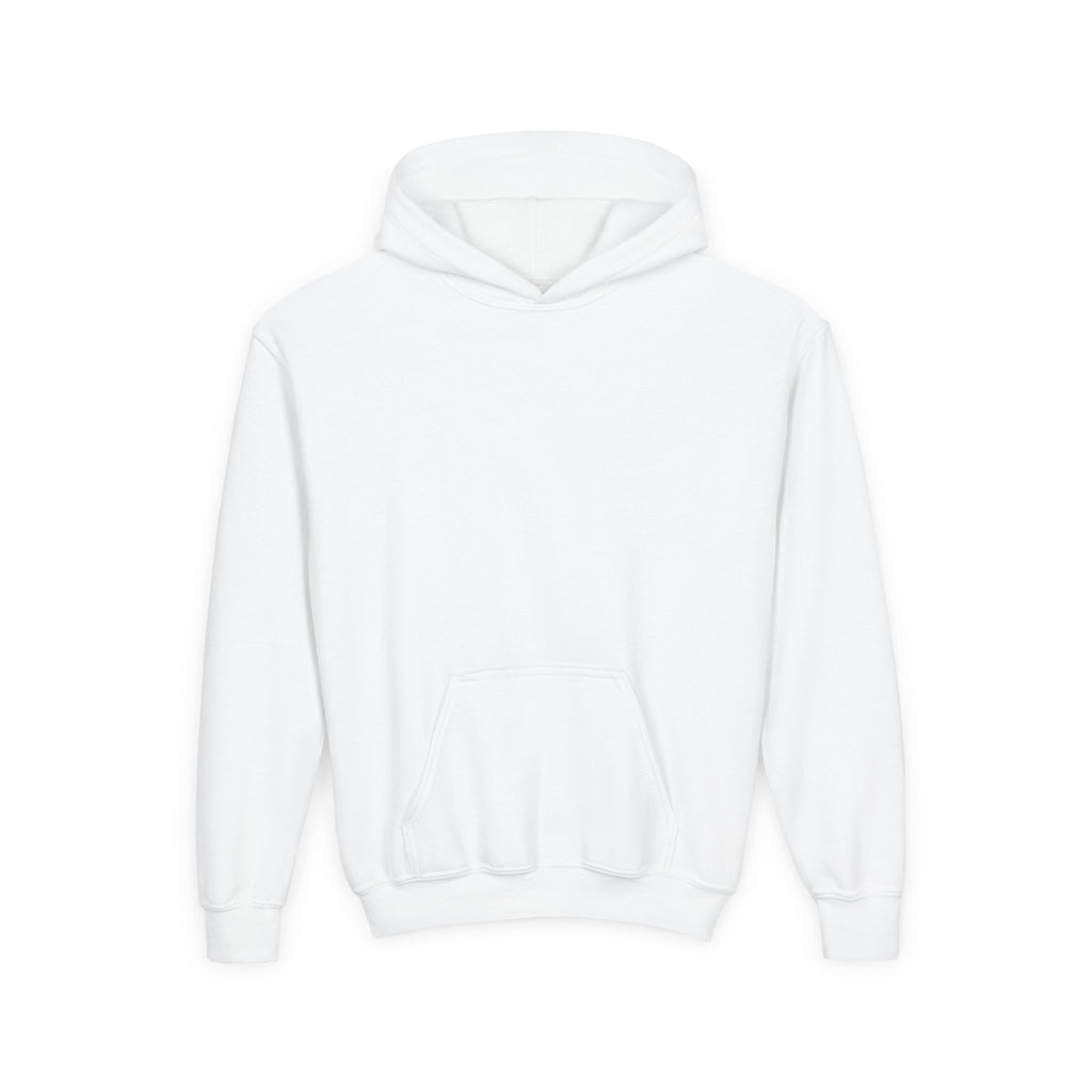 Orange Letter A Hoodie youth sweatshirt | Monogram Initial A Back Print