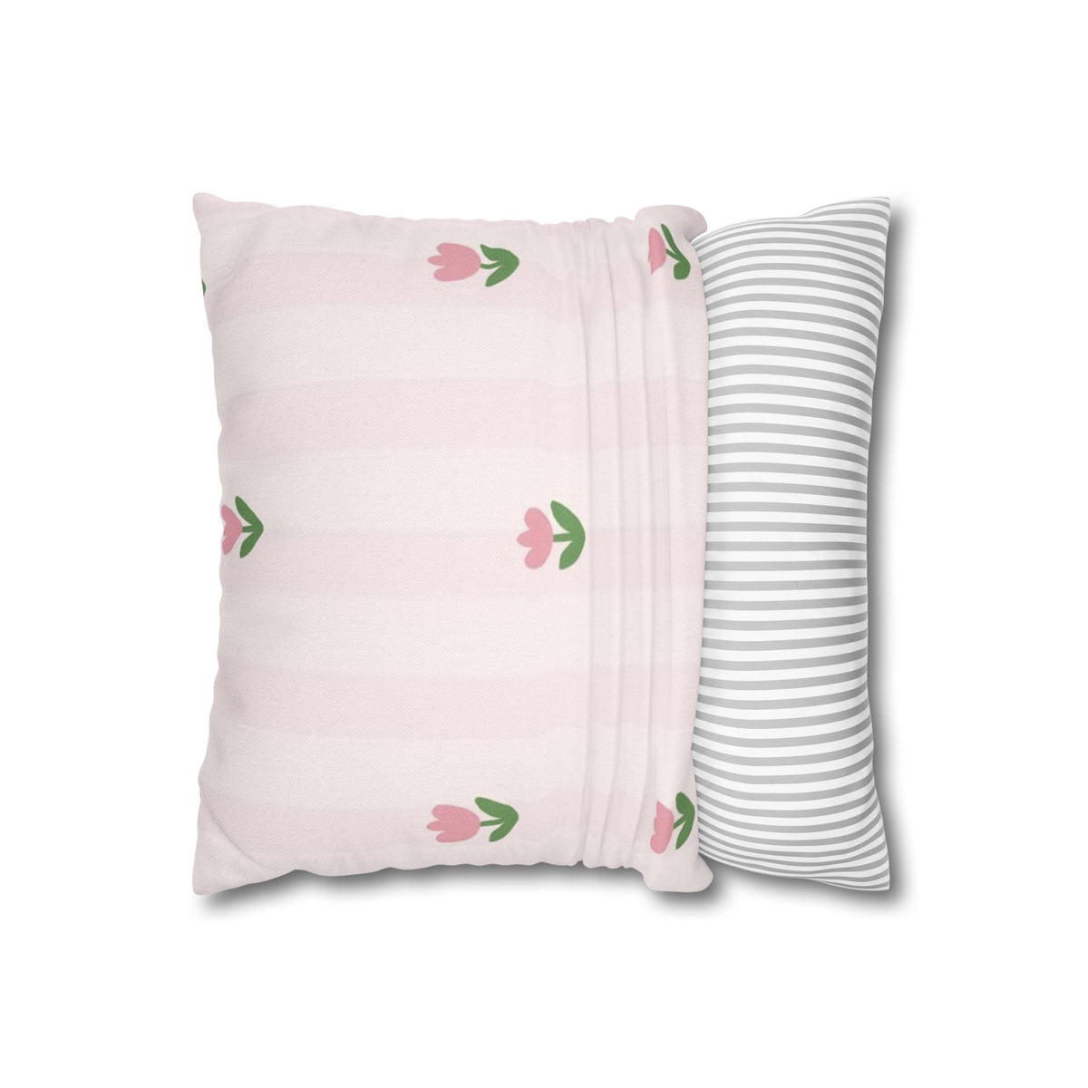Spun Polyester Square Pillowcase