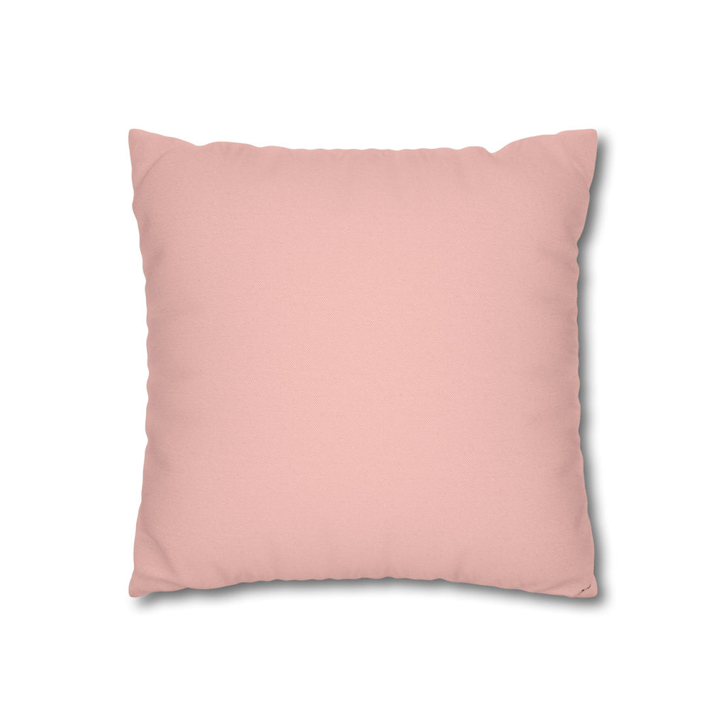 Spun Polyester Square Pillowcase