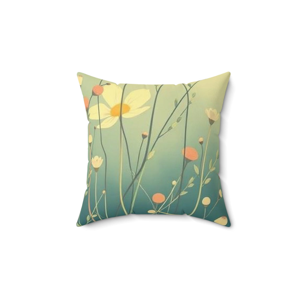 Spun Polyester Square Pillow