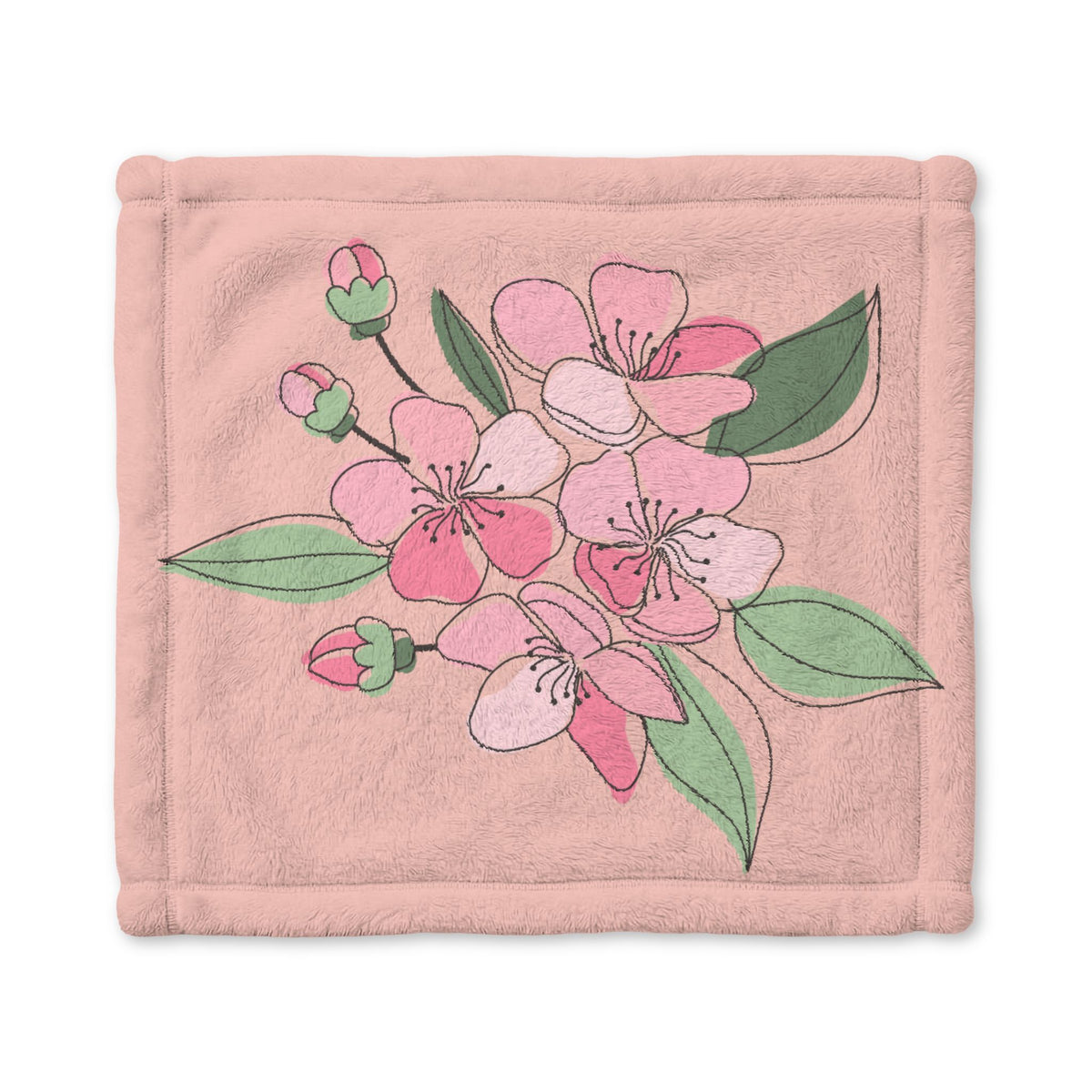 Minky Baby Lovey Blanket