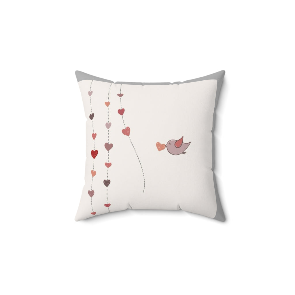 Spun Polyester Square Pillow
