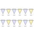 Party Triangle Flags