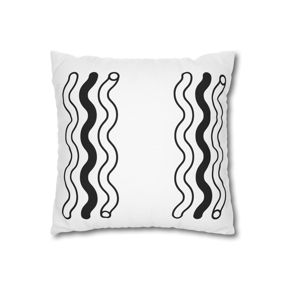 Spun Polyester Square Pillowcase