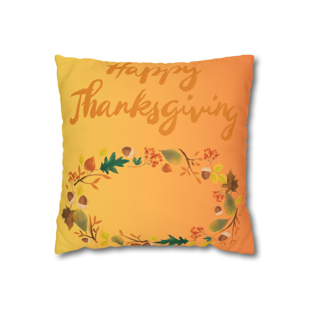 Square Poly Canvas Pillowcase