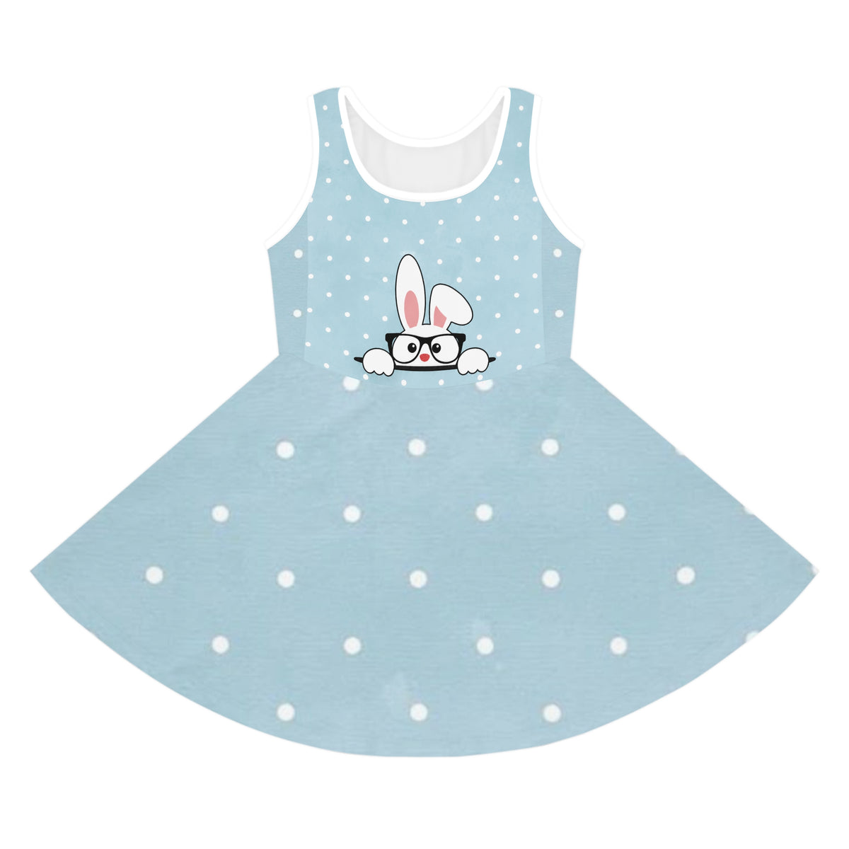 Girls' Sleeveless Sundress (AOP)