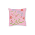 Square Pillow - Pink Back