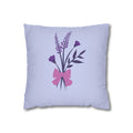 Faux Suede Square Pillowcase