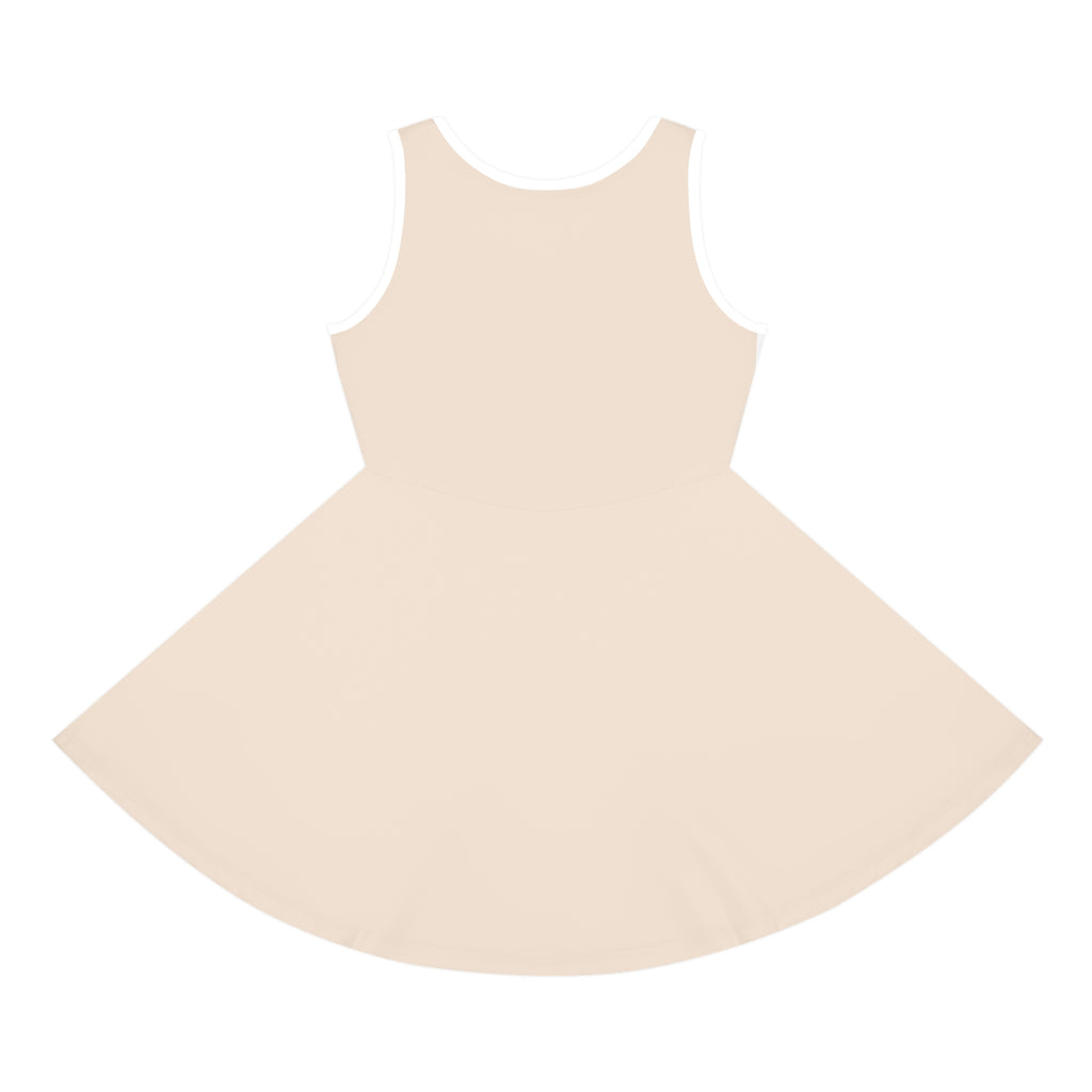 Girls' Sleeveless Sundress (AOP)