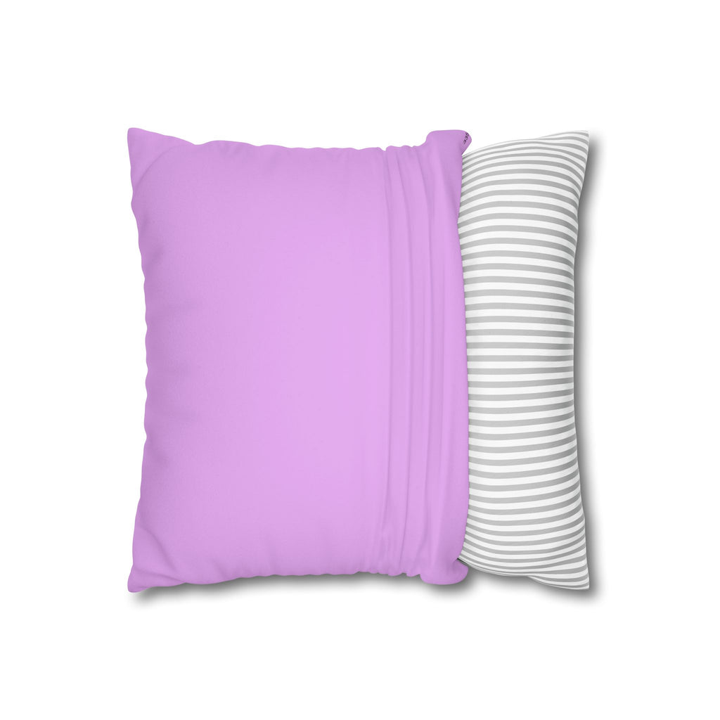Faux Suede Square Pillowcase