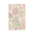Abstract Pastel Shapes Tea Towel — Modern Microfiber Kitchen Towel