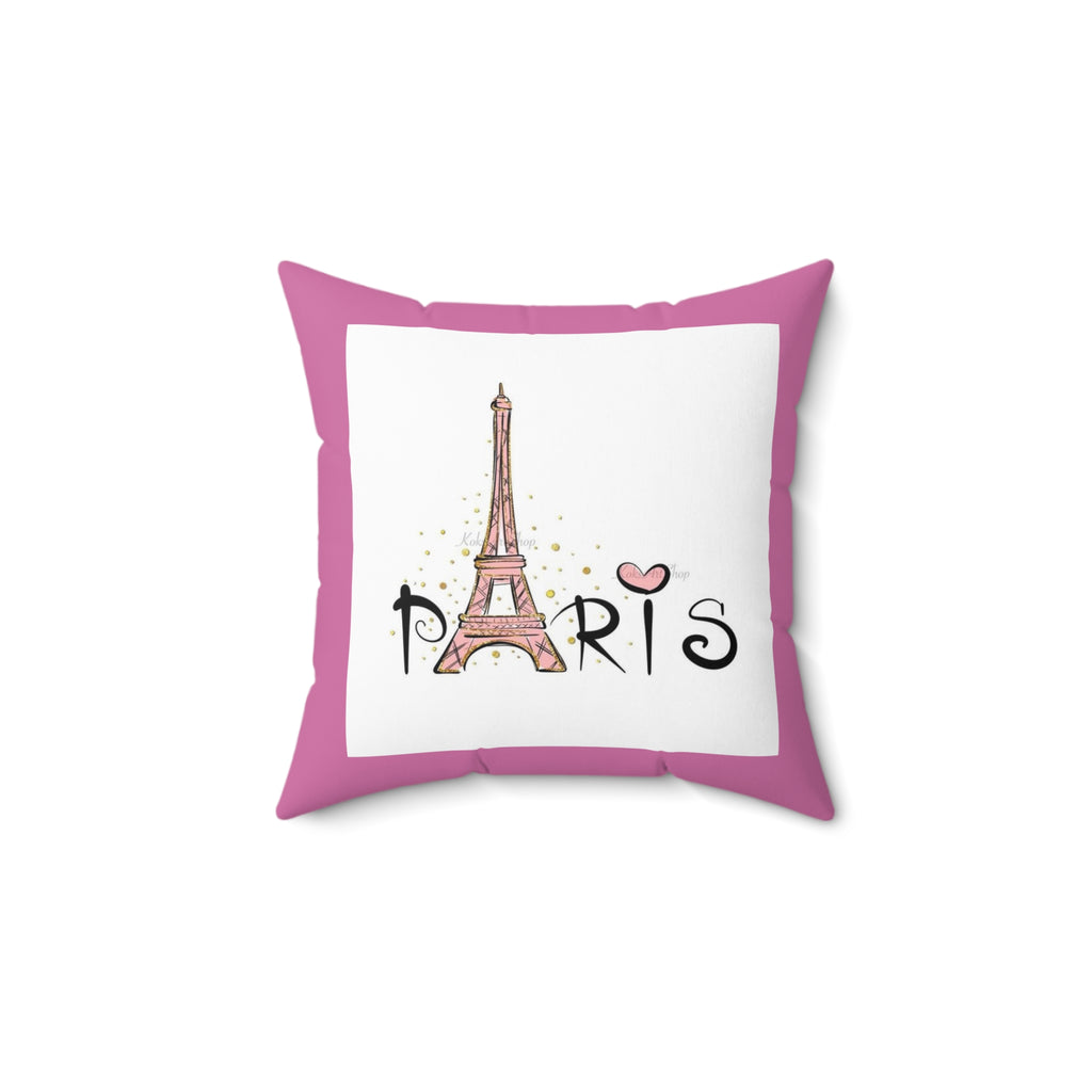 Spun Polyester Square Pillow