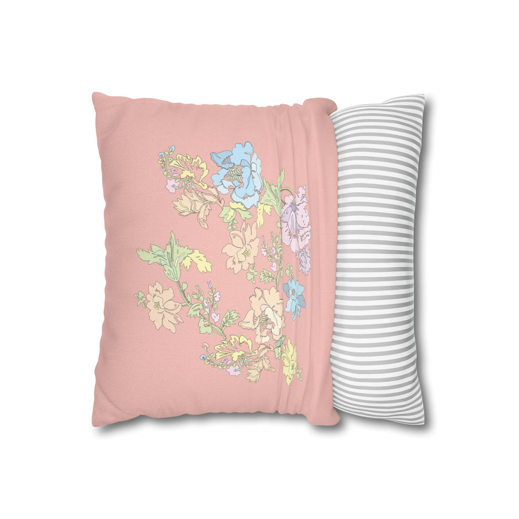 Spun Polyester Square Pillowcase