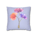 Faux Suede Square Pillowcase