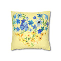 Faux Suede Square Pillowcase