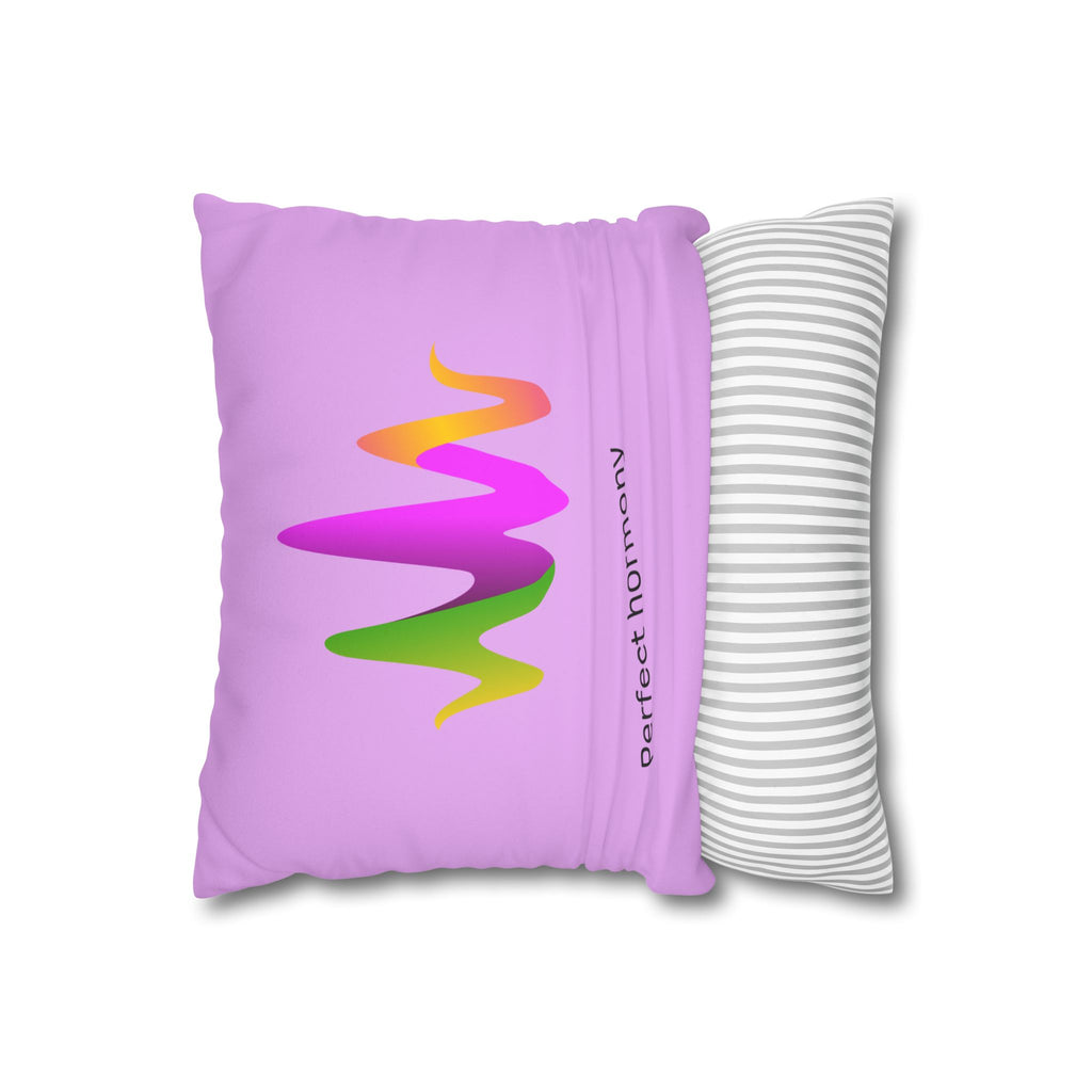 Faux Suede Square Pillowcase