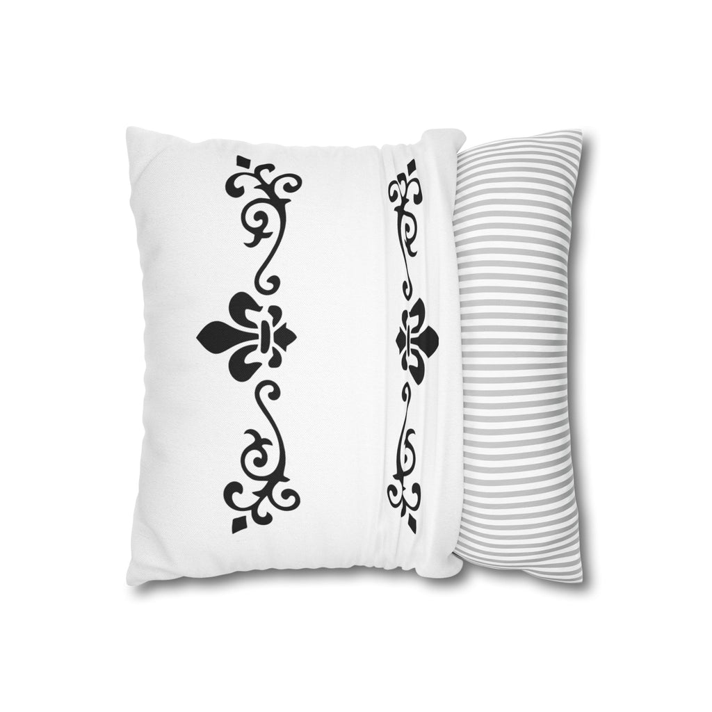 Spun Polyester Square Pillowcase