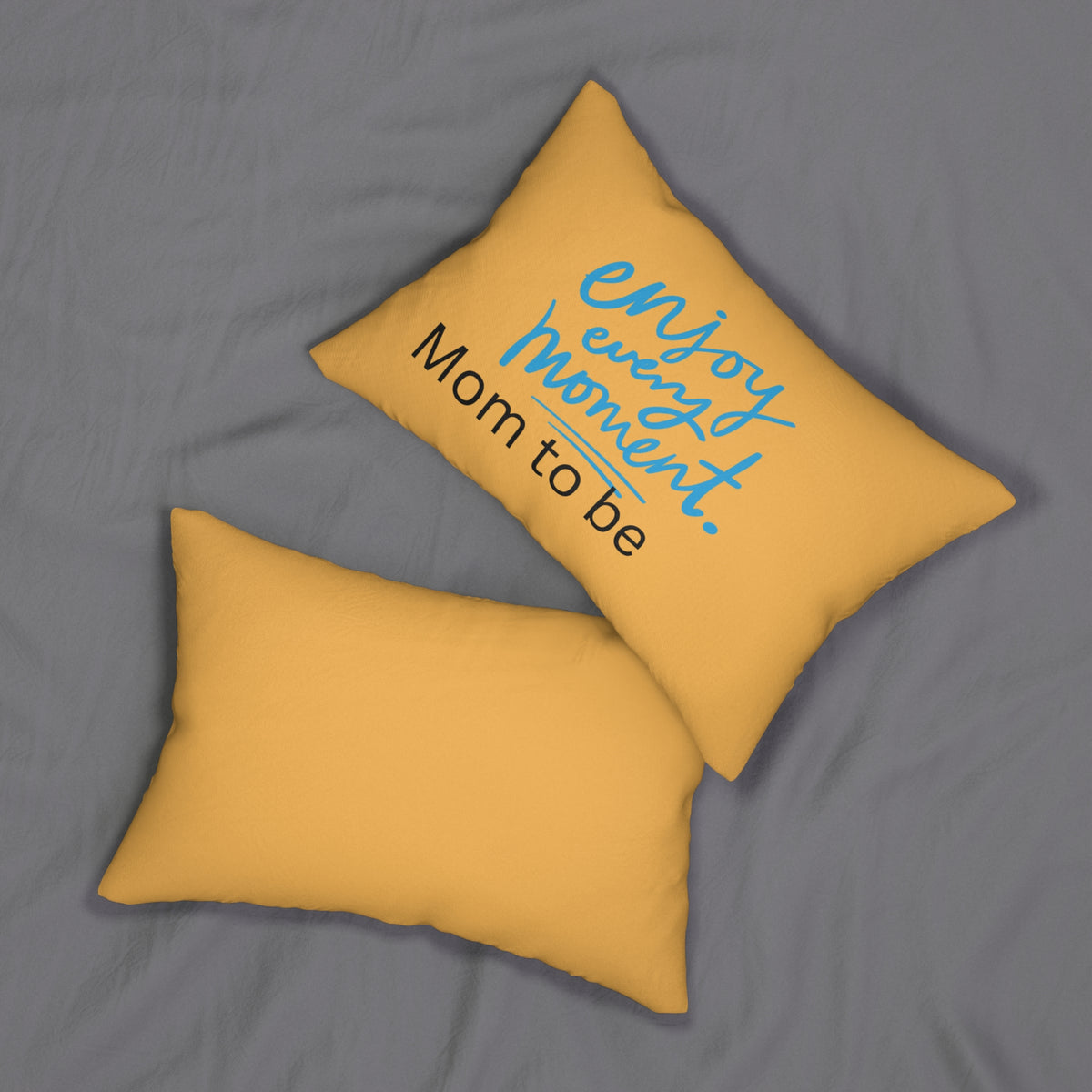 Spun Polyester Lumbar Pillow