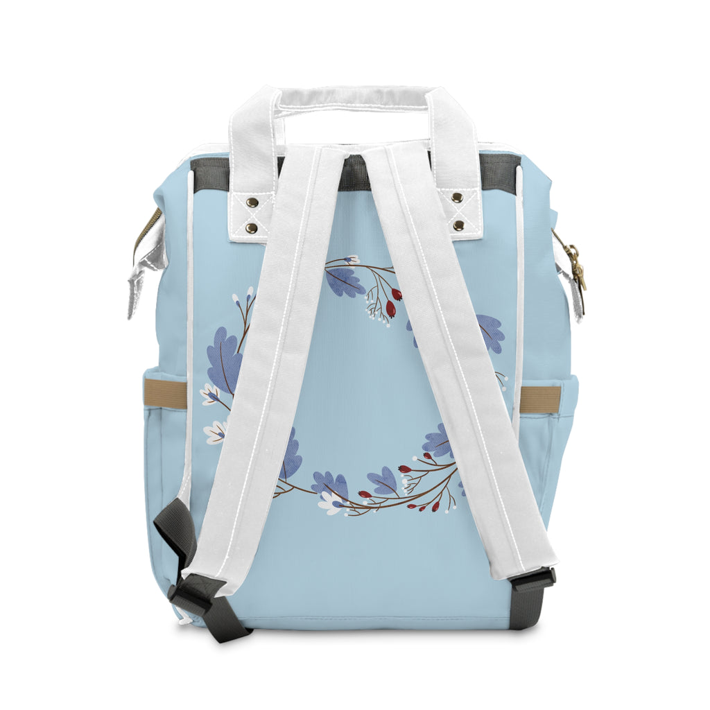 Ice Skating Bear Diaper Backpack — Multifunctional Baby Changing Bag