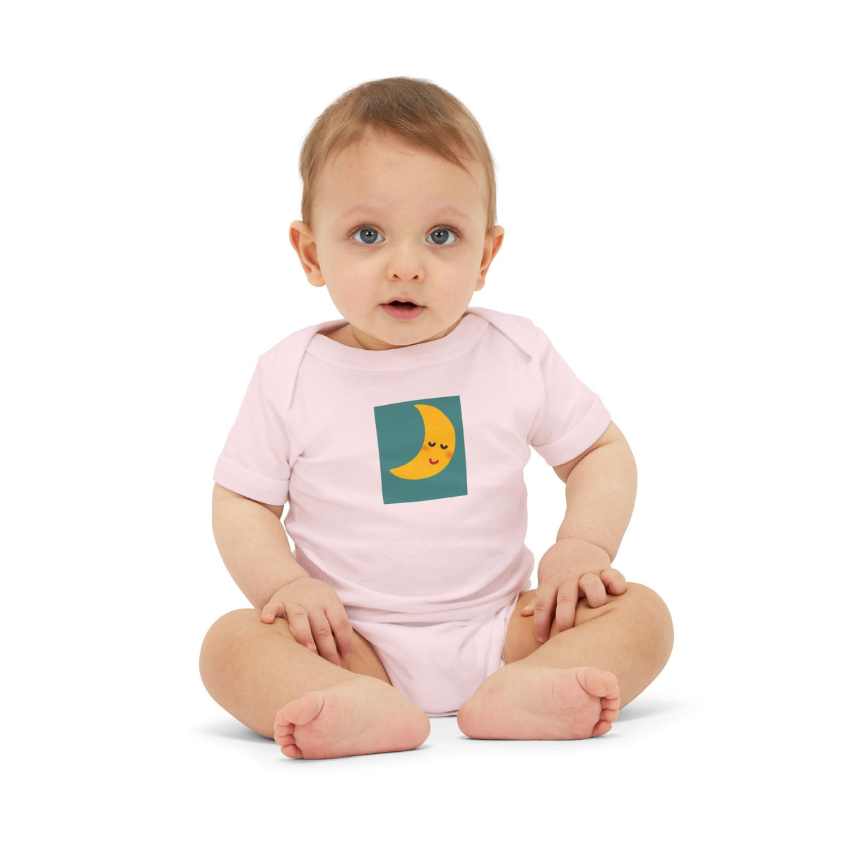 Cute Sleeping Moon Infant Bodysuit - Baby One-Piece