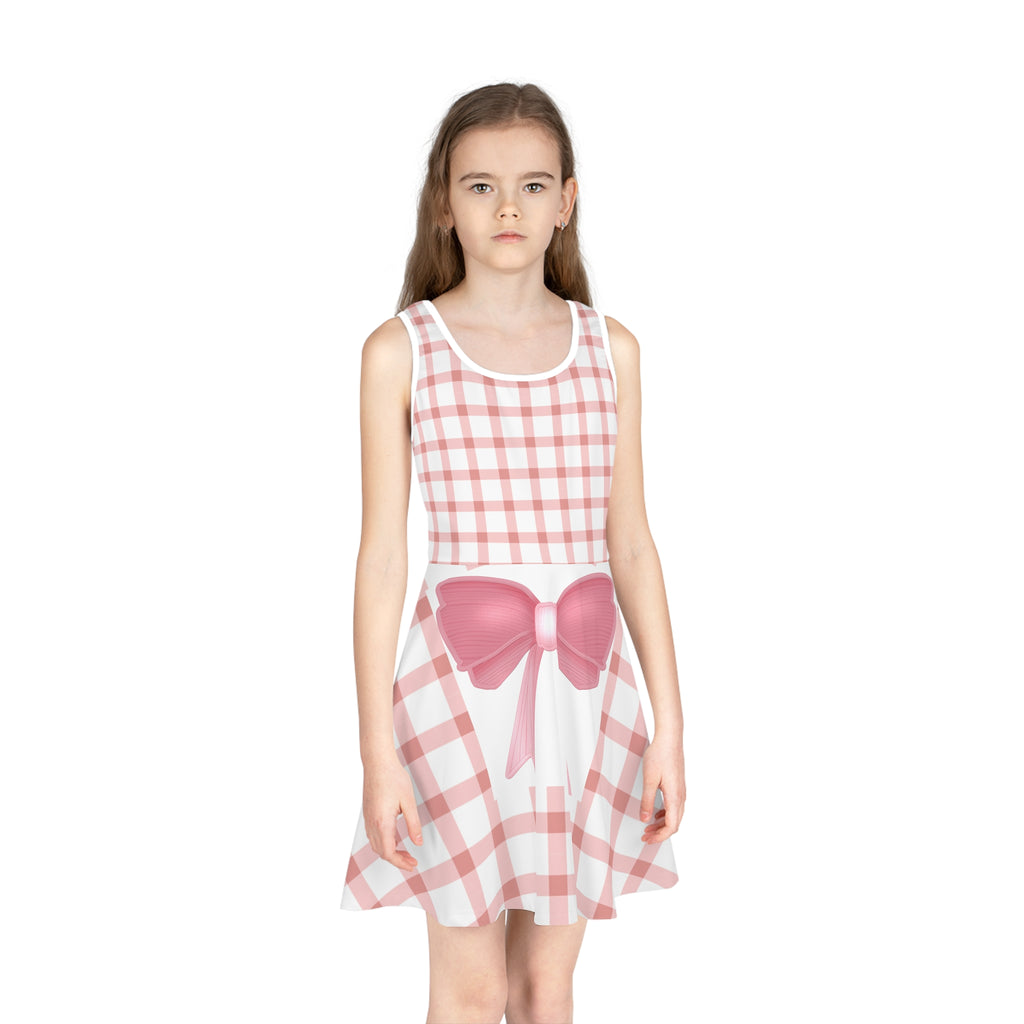 Girls' Sleeveless Sundress (AOP)