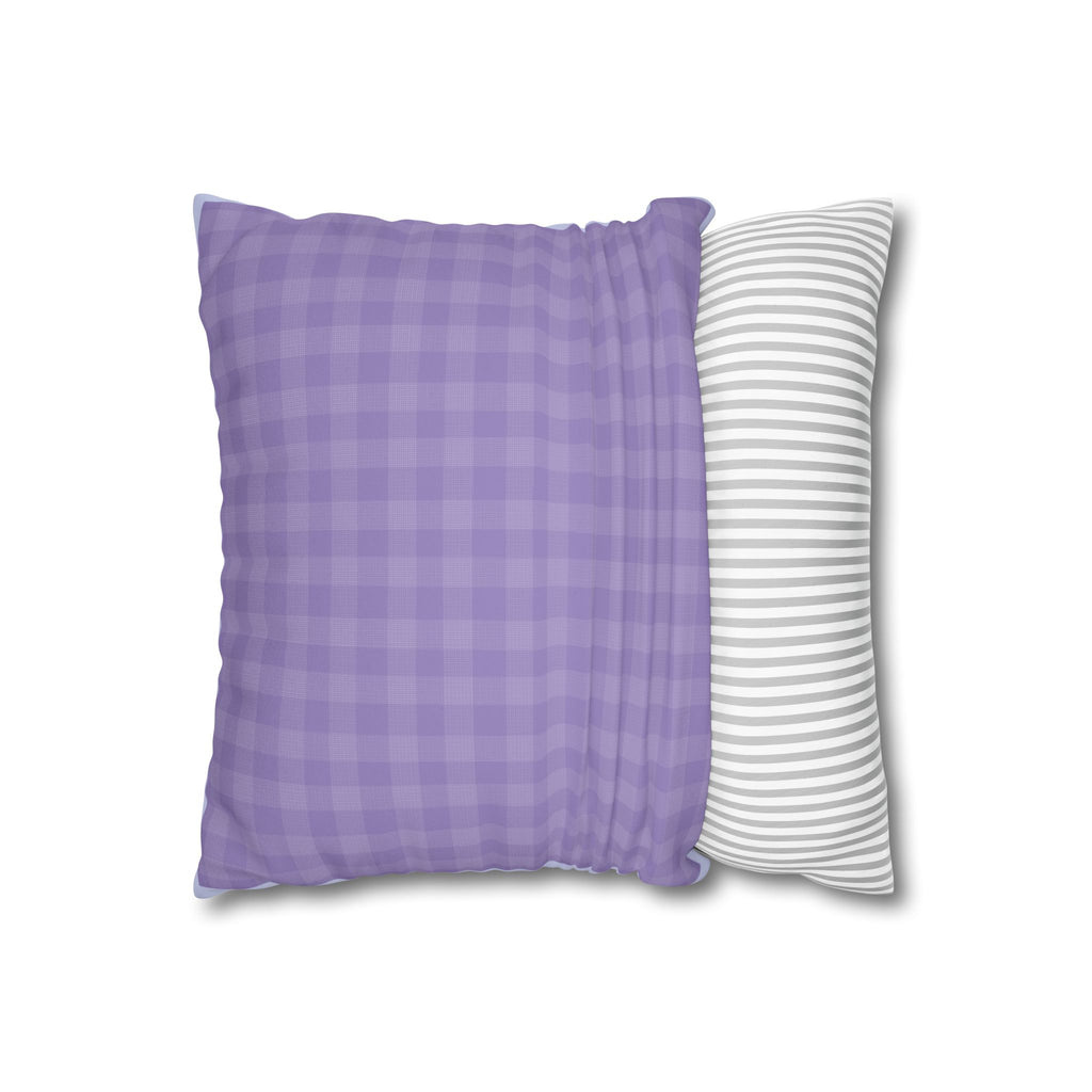 Faux Suede Square Pillowcase