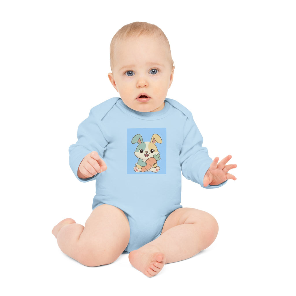 Baby Long-Sleeve Organic Bodysuit