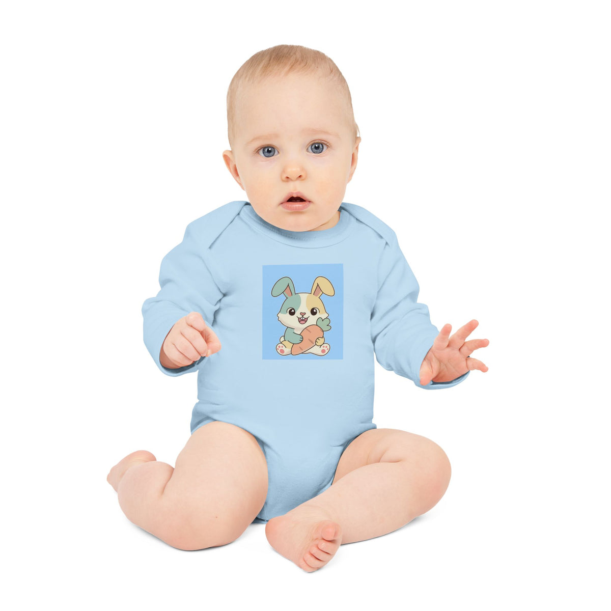 Baby Long-Sleeve Organic Bodysuit