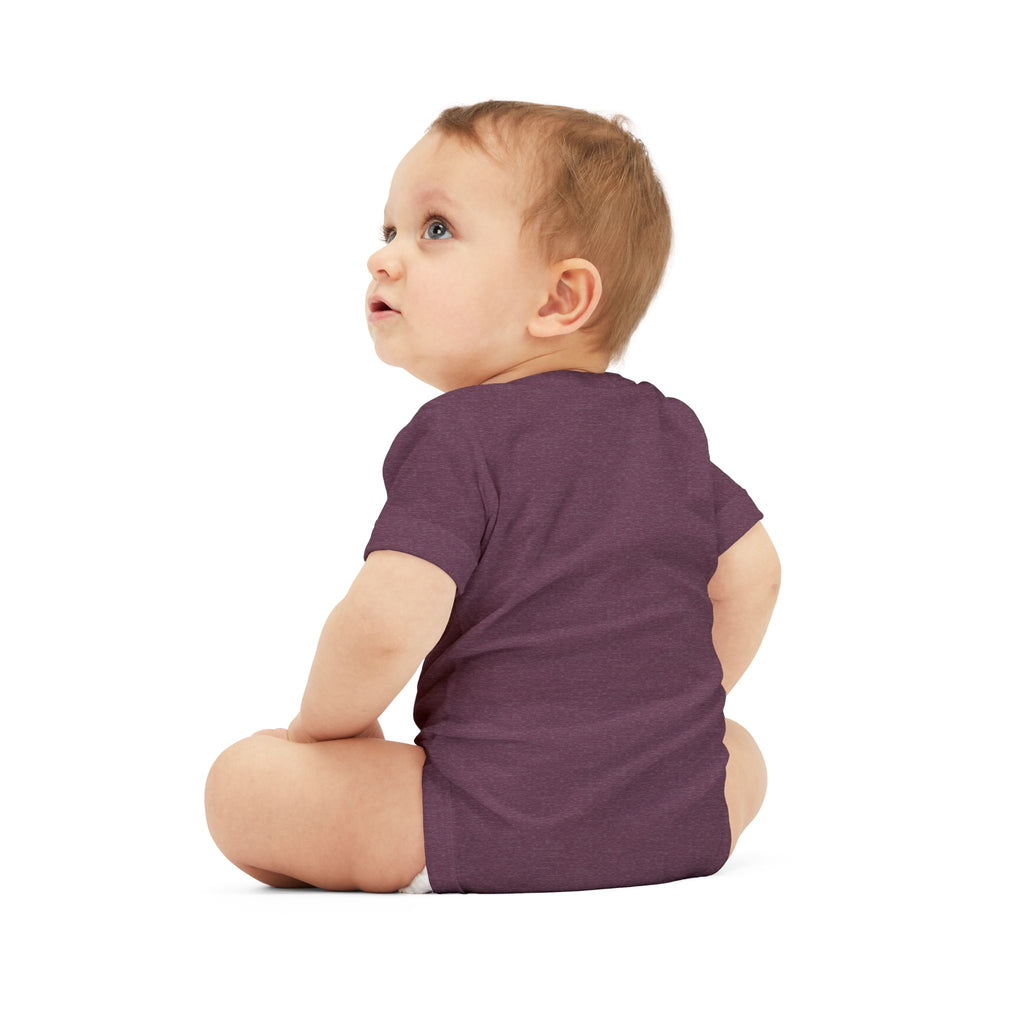 Baby Onesie with Cute Bunny Face — Infant Jersey One-Piece