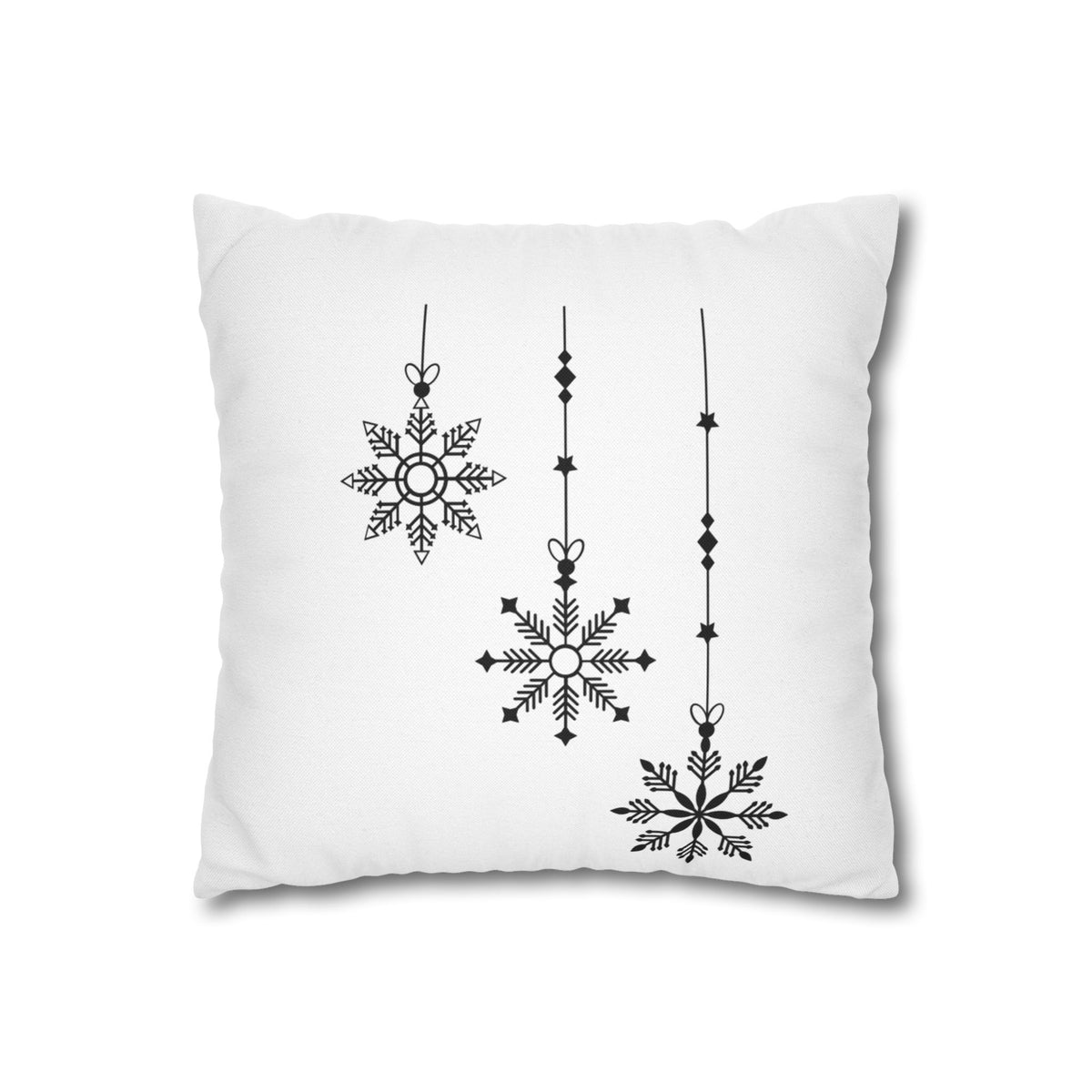 Spun Polyester Square Pillowcase