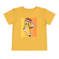 Toddler Tee — Smiling Cartoon Pencil Kids Shirt (Back-to-School, Art Class)