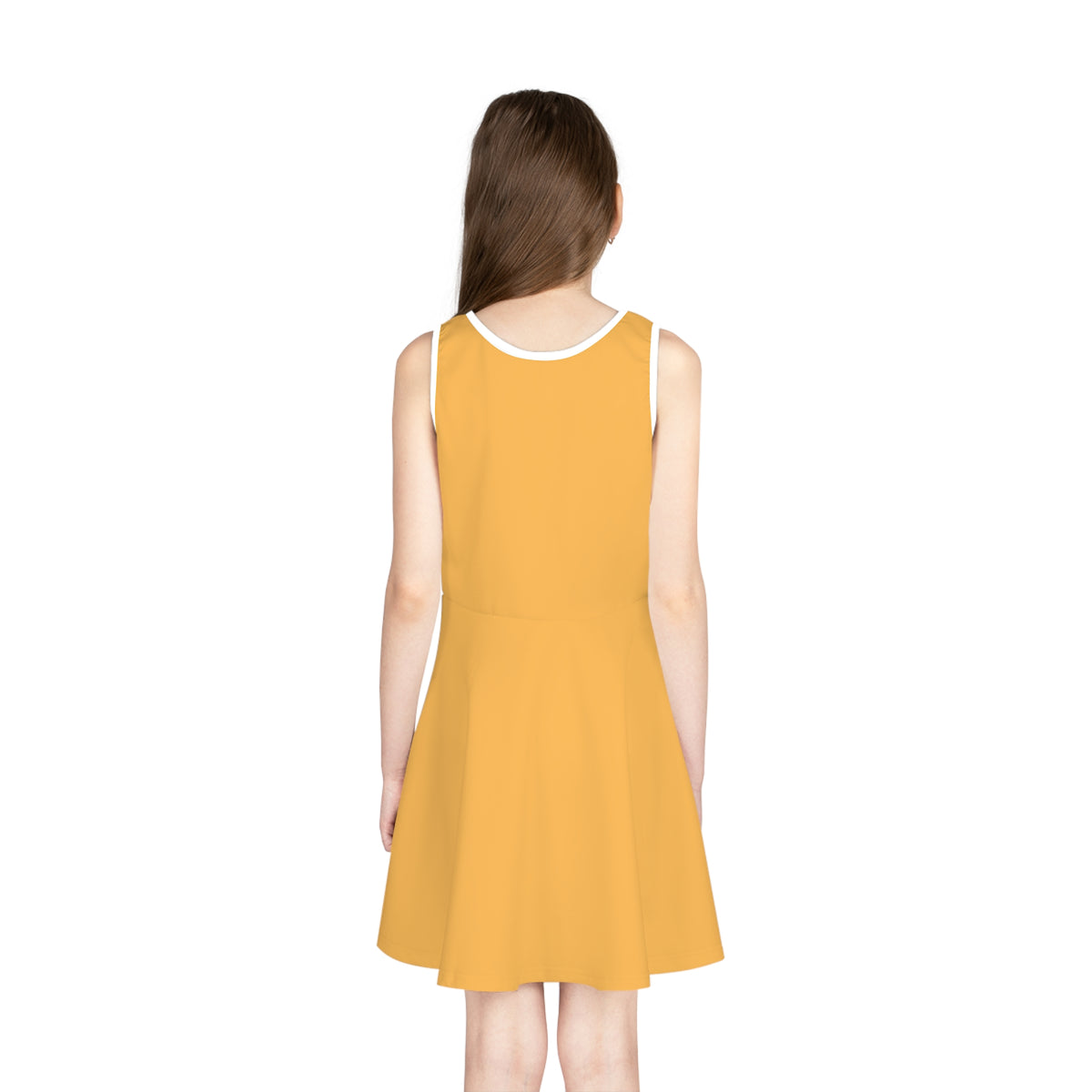 Thanksgiving Girls' Sundress — Autumn Leaves Floral AOP Dress