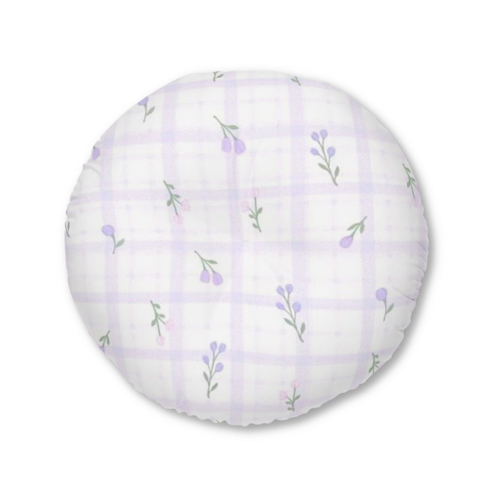 Tufted Floor Pillow, Round