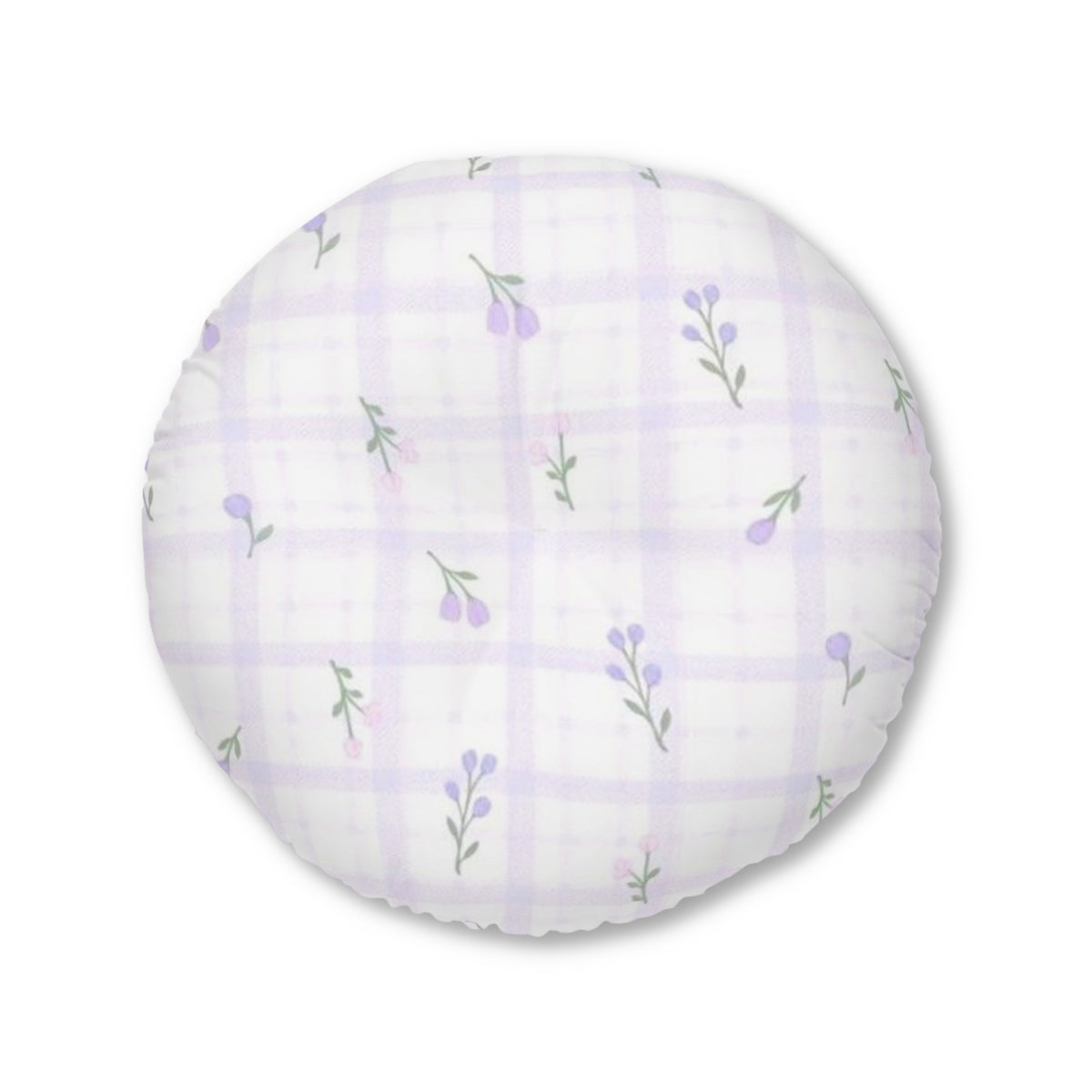 Tufted Floor Pillow, Round