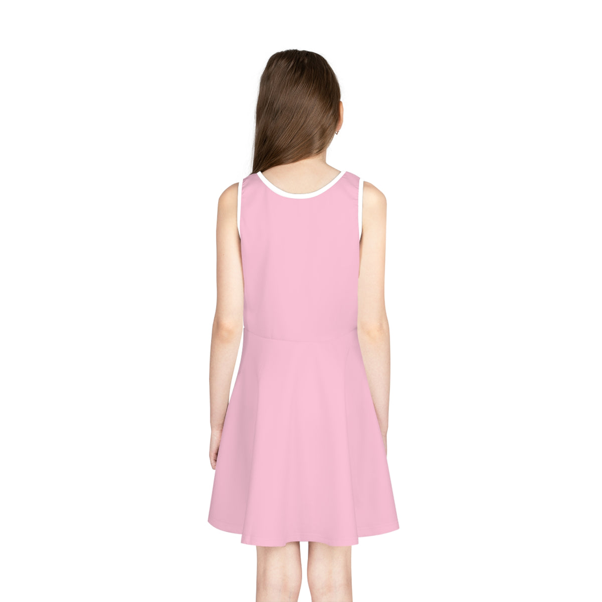 Girls' Sleeveless Sundress (AOP)