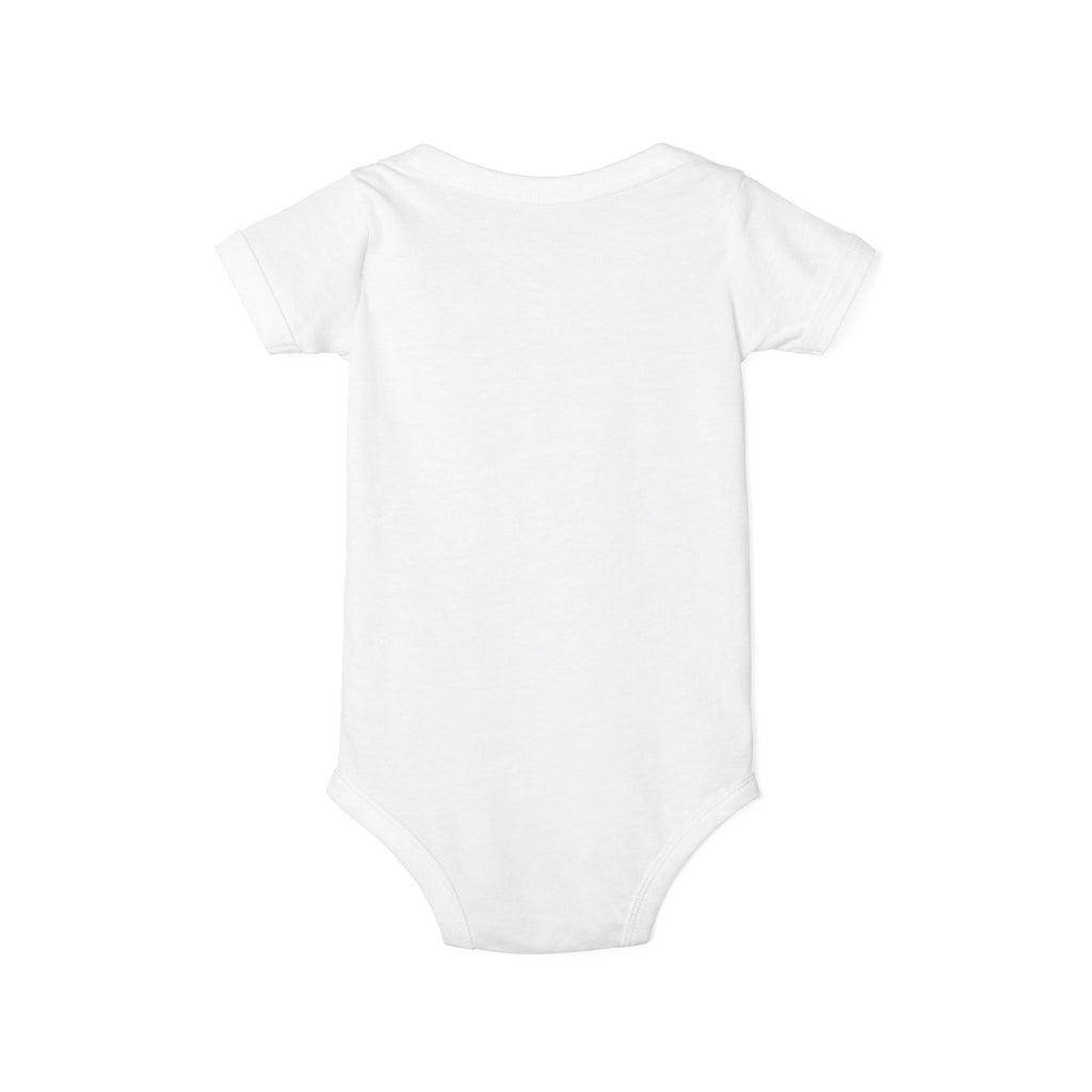 Baby Onesie with Cute Bunny Face — Infant Jersey One-Piece