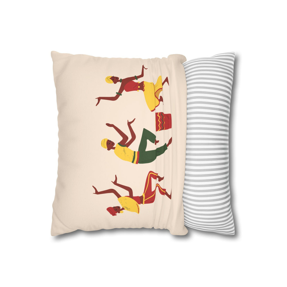 Faux Suede Square Pillowcase