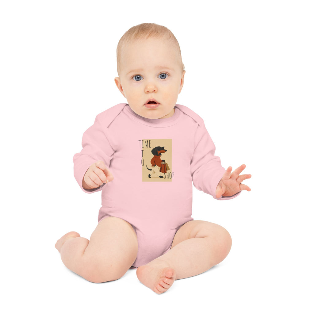 Baby Long-Sleeve Organic Bodysuit